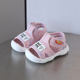 Summer new 0-1-2 years old boys and girls sandals solid bottom cloth shoes baby soft bottom toddler shoes one-piece delivery