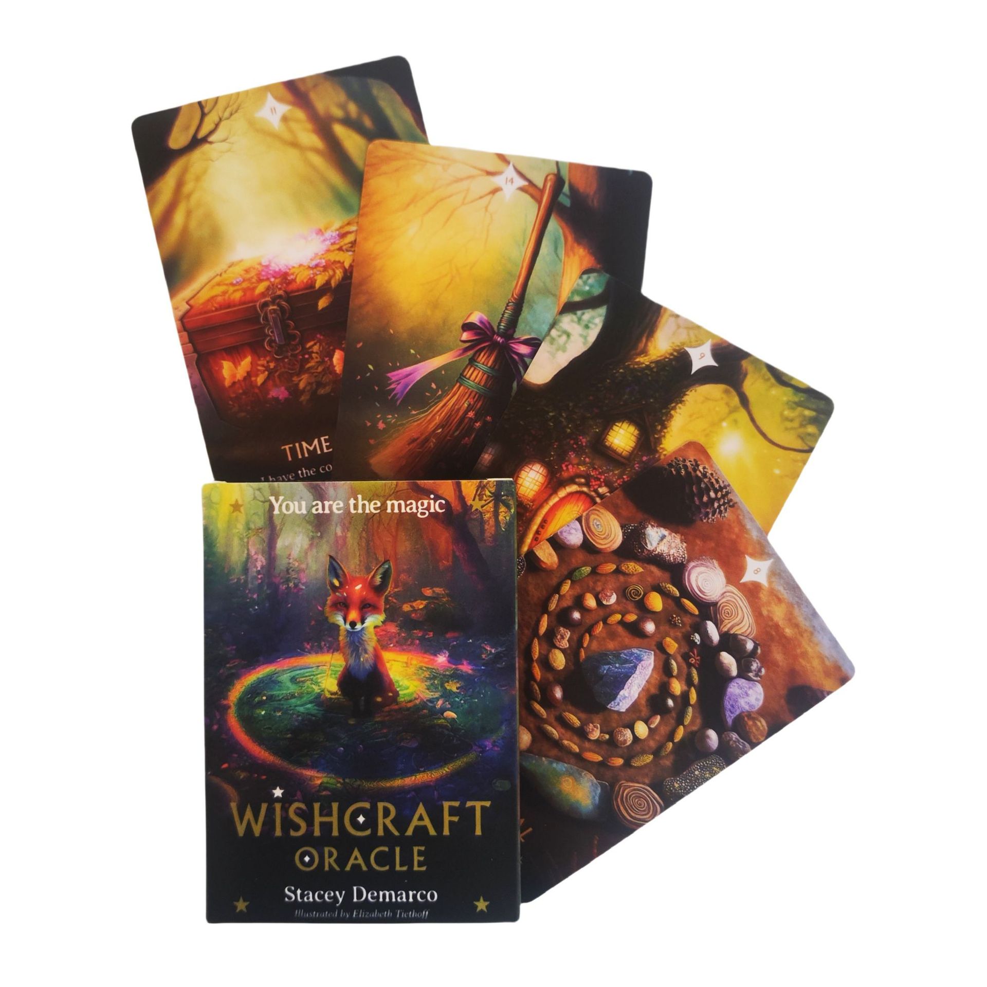 Wishcraft Oracle Cards English Deck For Divination Party Games_voghion.com