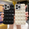 Suitable for vivo Y20A Y20S plaid grid bumps y12s solid color eye protection TPU soft shell Phone case