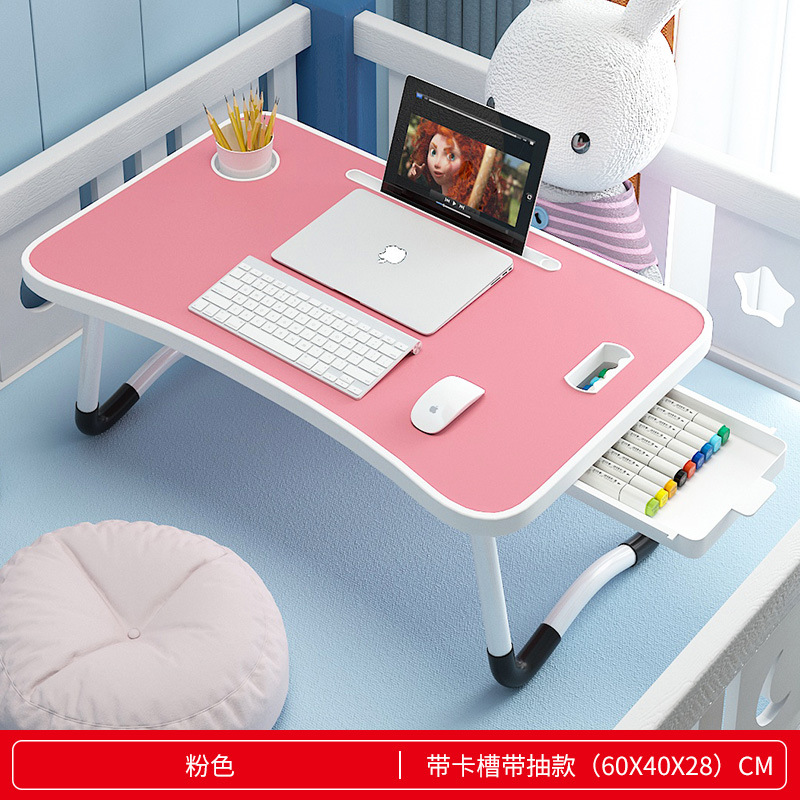 Escritorio de cama mesa plegable dormitorio de casa simple mesa de estudio mesa perezosa cama plegable mesa pequeña