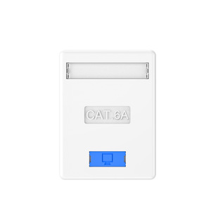 Rj45 Desktop Box Dual-Port Category 5E and Category 6 Desktop Box Desktop Information Box