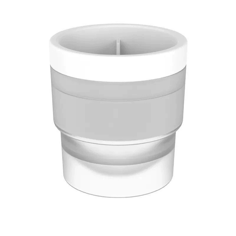 Gran fabricante de hielo de hockey sobre hielo modelo de rejilla de hielo Whisky multiusos congelado molde redondo de hockey sobre hielo en forma de cubitos de hielo