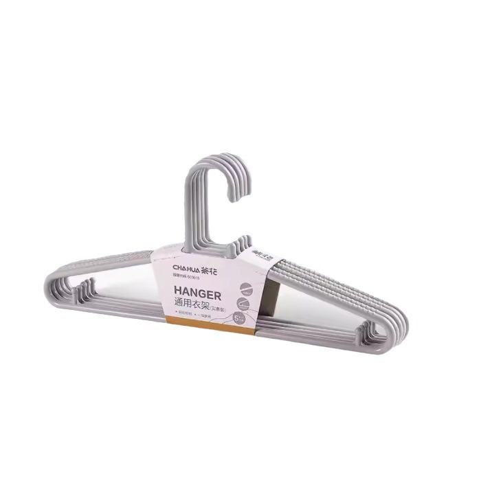 Camelia percha de plástico de almacenamiento de ropa para el hogar percha de ropa sin costuras antideslizante ropa de apoyo a prueba de viento para adultos rack de ropa al por mayor