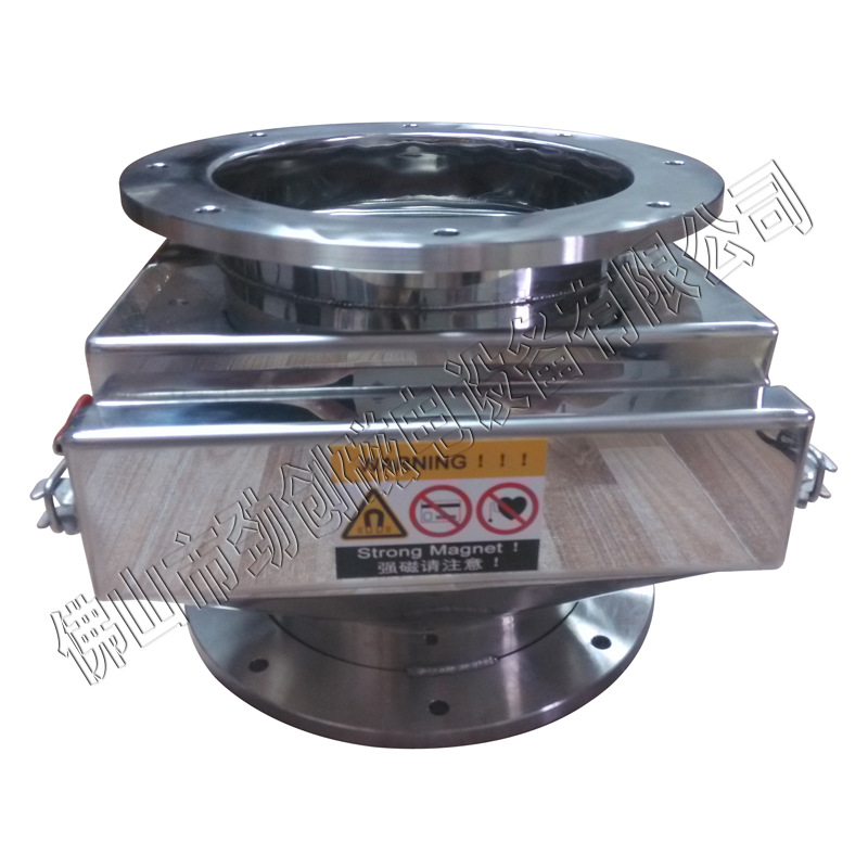 供应粉料除铁器，管道式单层5管