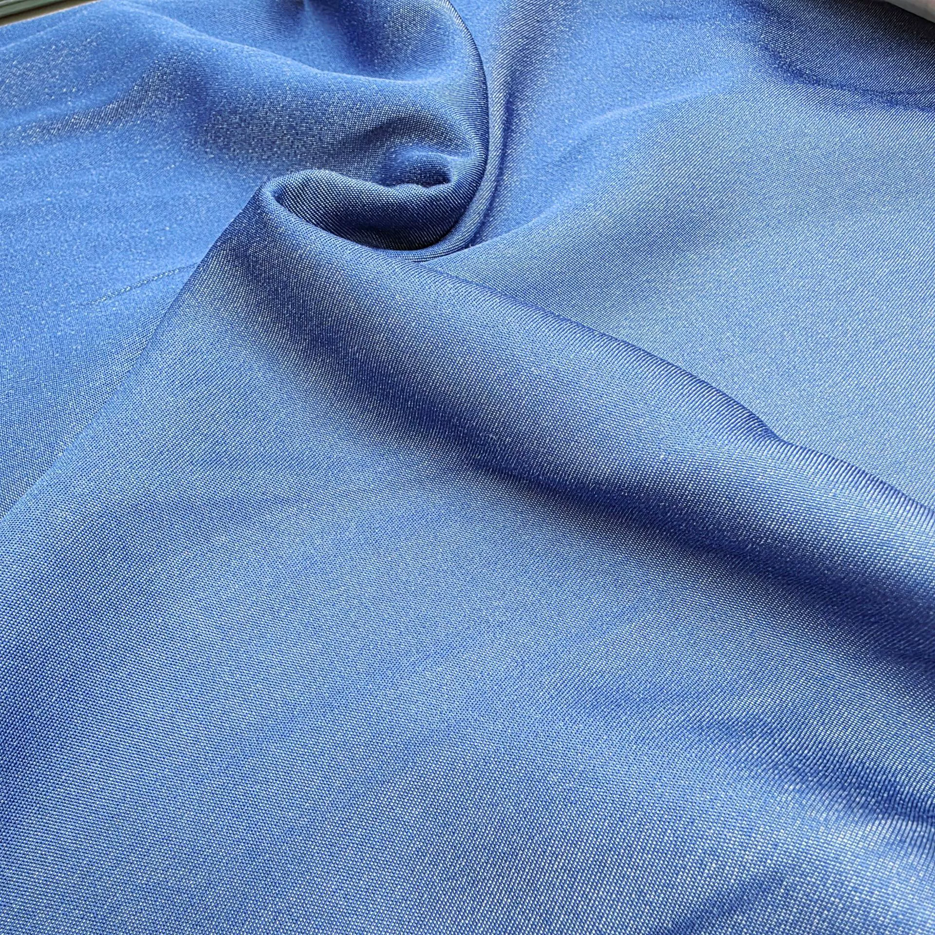 Денимовые эластичные шелковые тонкие брюки, комплект, рубашка, ткань
