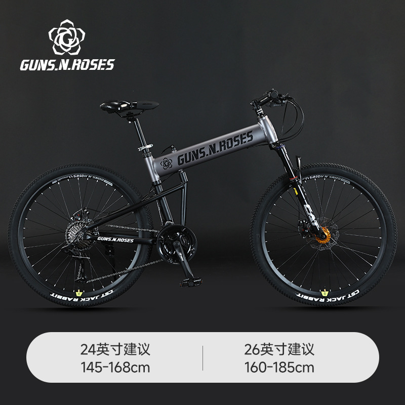 Los fabricantes venden al por mayor bicicletas de doble absorción de impactos de 30 velocidades bike bicicleta de montaña todoterreno masculina de 26 pulgadas de aleación de aluminio plegable bike