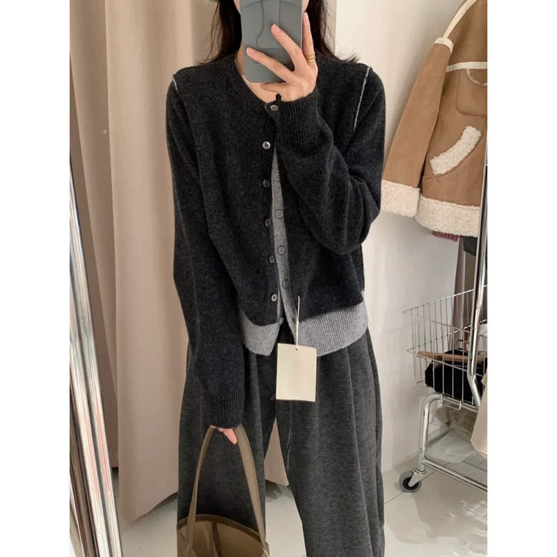 一整套早秋韩系穿搭高级独特绝美小套装初秋装女2025新款时尚套装|undefined