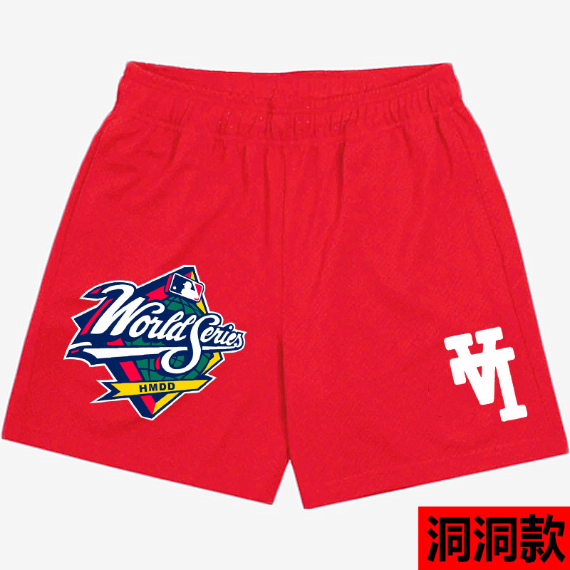 American Major League Baseball Trendy Brand Shorts Casual Sports Breathable Mesh Quarterling Pants Beach Pants Basketball Pants Men American Major League Baseball Trendy Brand Shorts Casual Sports Breathable Mesh Quarterling Pants Beach Pants Basketball Pants Men