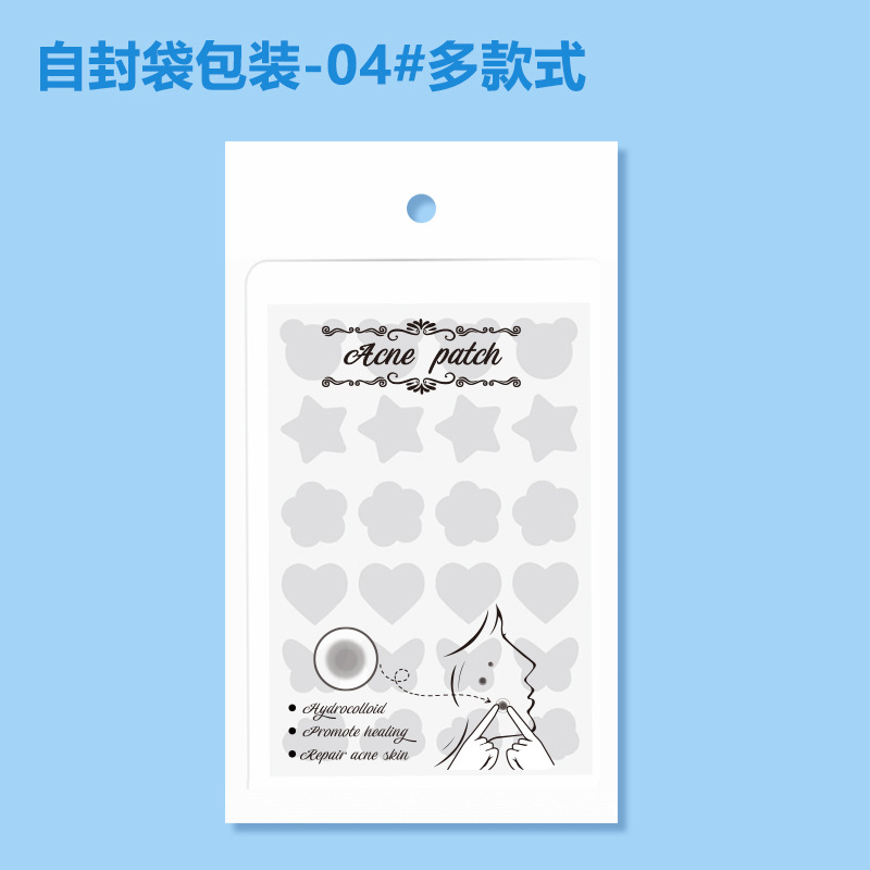 Colide de agua invisible transfronterizo parche para el acné acné acné marca pozo comercio exterior al por mayor acné acné acné acné corrector anti-verruga anti-acné
