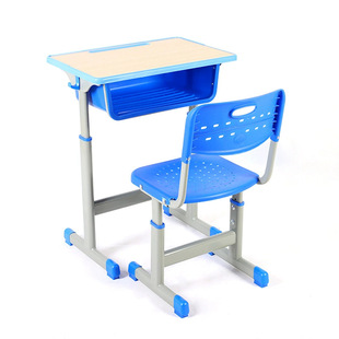 Customized Single Desks, Training and Tutoring Class Desks and Chairs, Student Desks and Chairs, Factory Direct Supply of Desks and Chairs for Primary and Secondary School Students Wholesale