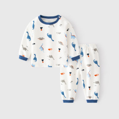 子供用下着セット春と秋の赤ちゃんの下に秋の服を着ます。