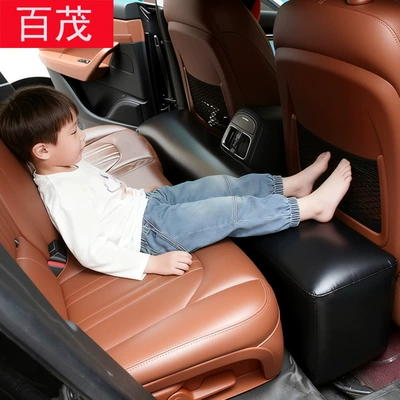 Car Inflatable Bed, Rear Seat Gap Filler Pad, Universal Booster Pad for Car Rear Seat, Inflatable Footrest for Car