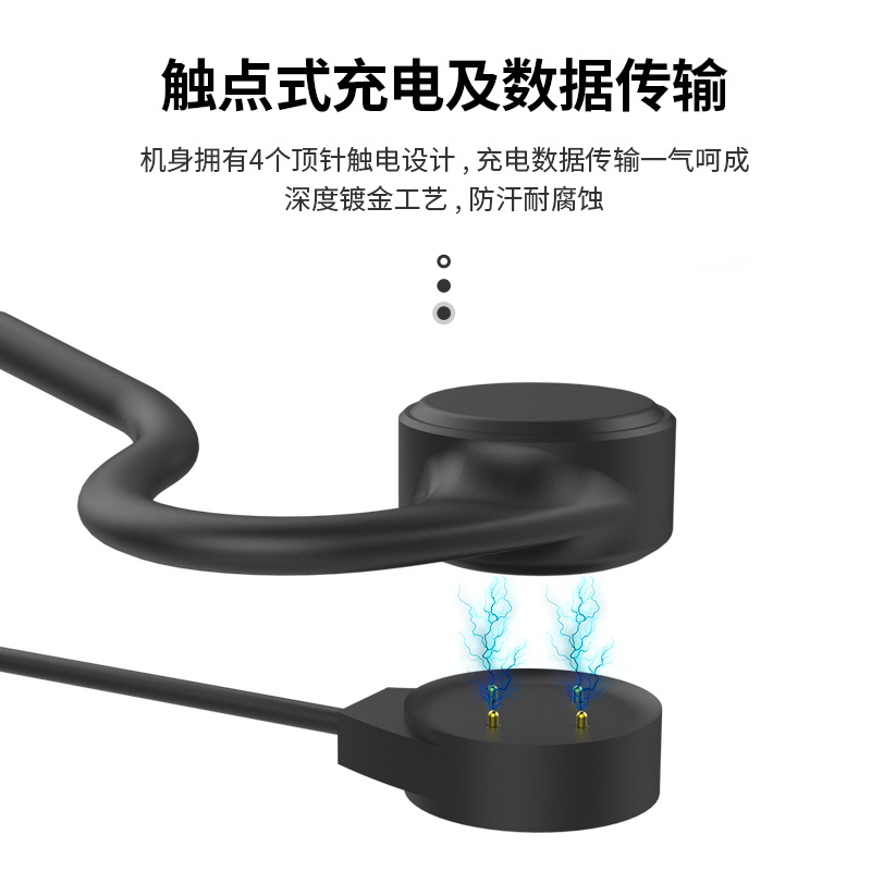 Explosión transfronteriza música a prueba de agua reducción de ruido Real auriculares inalámbricos tapones para los oídos succión magnética de carga de conducción ósea auriculares Bluetooth