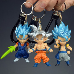 ドラゴンボールの手作り人形の模型の子供機のキーホルダーのペンダント悟空の貝吉塔の漫画の潮は贈り物を遊んで飾ります。