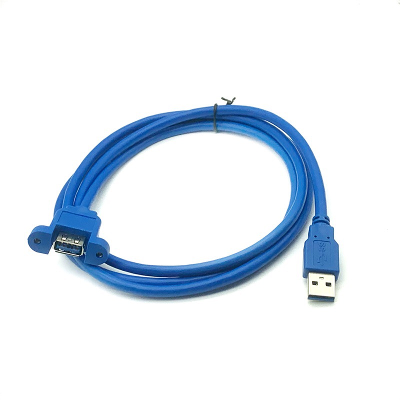 USB3.0 extended line with ears with screw holes can fix the cabinet…