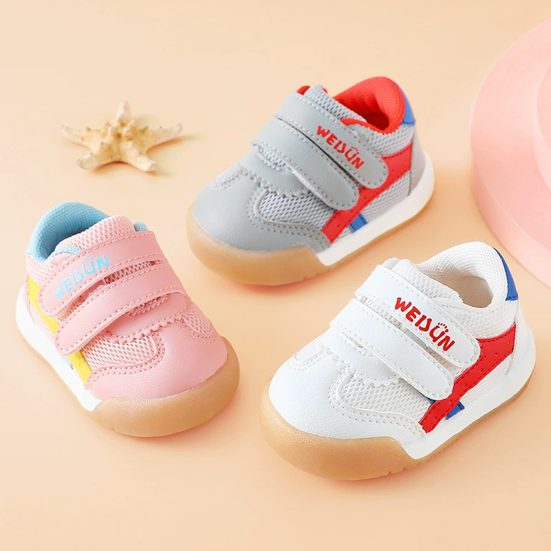 2024 весна-осень новая обувь для мальчиков, детская обувь, нескользящая хлопковая обувь с мягкой подошвой, функциональная обувь для девочек