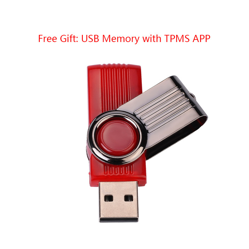 Cross-Border Android Navigation Car USB Tire Pressure Monitoring System Tpms Internal and External Wheel Temperature Detection