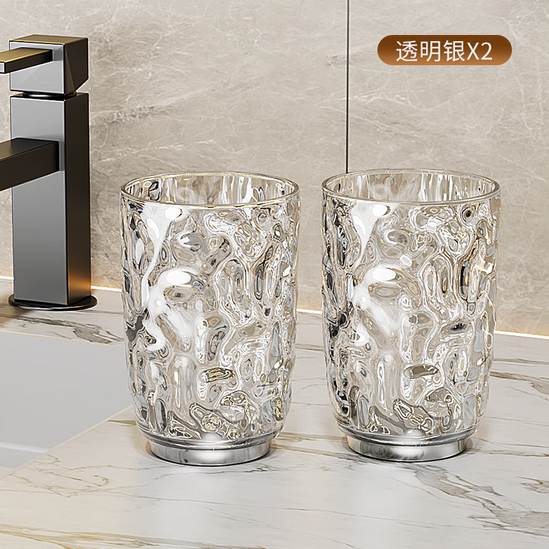 Glaciar patrón cepillo de dientes taza hogar pareja enjuague bucal Copa luz cepillo de dientes de lujo taza de lavado taza cepillo de dientes para niños taza de cepillo de dientes taza de almacenamiento