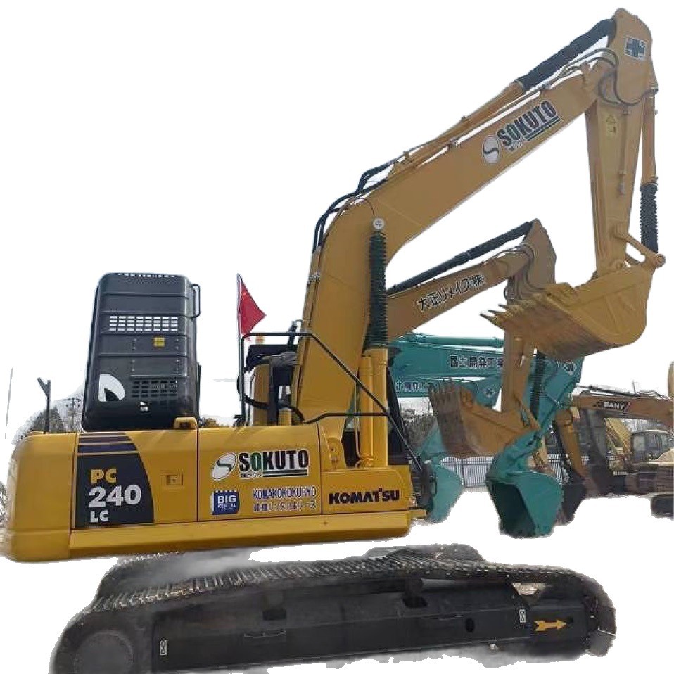 Exportaciones nacionales en el extranjero línea especial de segunda mano Komatsu240 excavadora 200 205 215 220 máquina especial