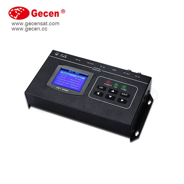 GECEN кабельное ТВ домашний фронтенд модулятор HD к RF модулятор VHF UHF5859