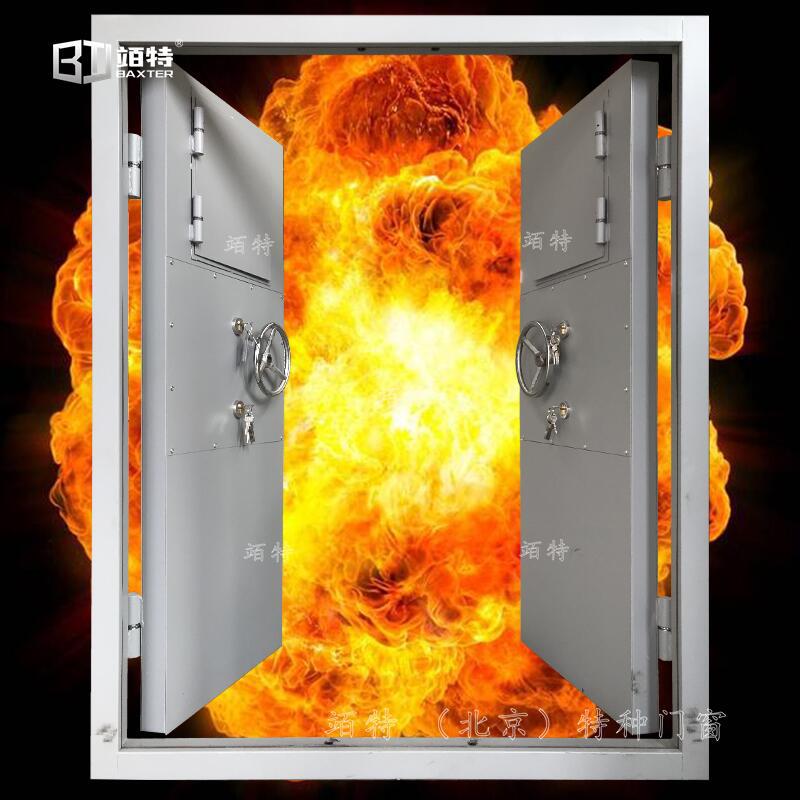 配电室钢制抗爆门  设备机房钢质抗爆门厂家销售