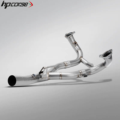 section, non-destructive installation, Motorcycle exhaust pipe
