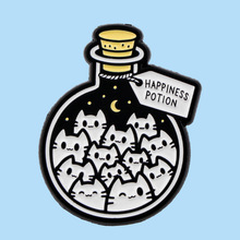 H 37173 Cartoon Cat Metal Brooch Pin ֯ë��è��ͨ��������