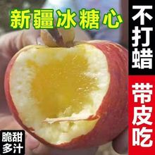 冰糖心蘋果批發新疆丑水果新鮮當季紅富士脆甜-斤裝整箱辦公室