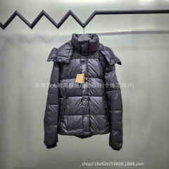 毒家正确版 英伦B家二代可拆卸牛仔拼接羽绒服高定潮流秋冬外套