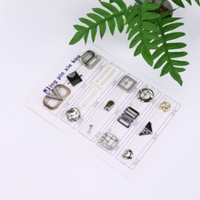 新款手工女鞋针扣开口针扣锌合金日字扣箱包服饰五金配件装饰扣