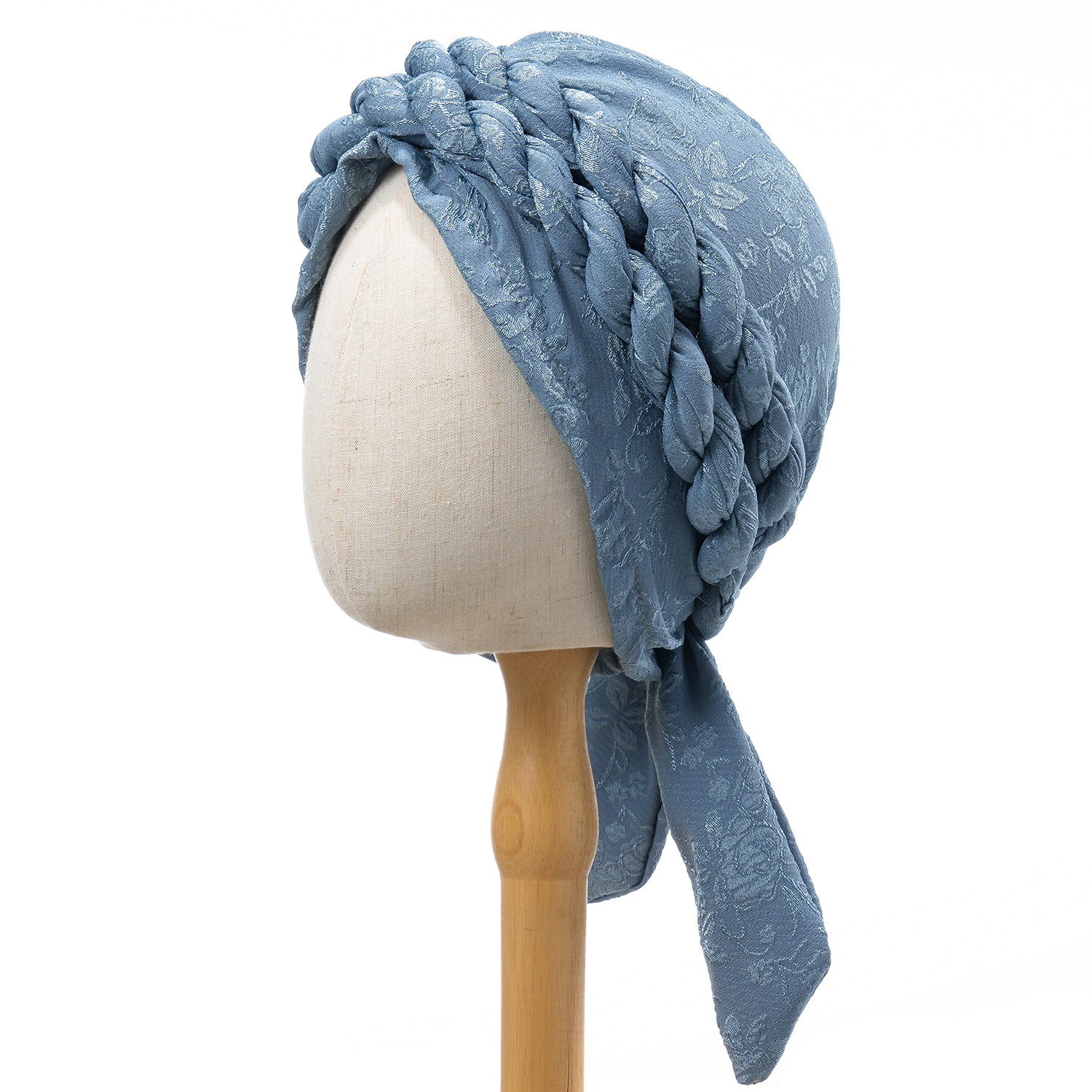 Cappello musulmano Cappello a treccia floreale a testa rotonda, moda nazionale, comodo per tutte le stagioni primaverili e autunnali, cappello baotou_voghion.com