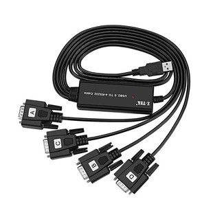 ��Z-TEK������USB�D2��4��RS232���ھ� DB9�232com�ڹ��^ZE552A