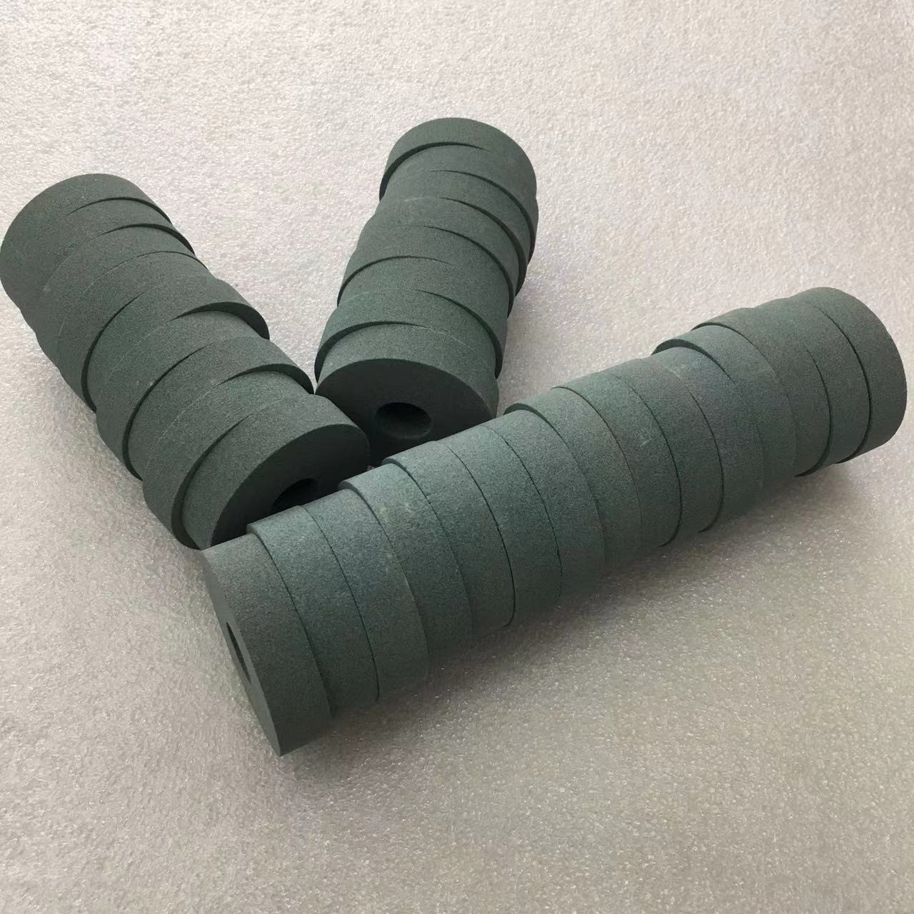 科美陶瓷绿碳化硅平行小砂轮52外径磨钨钢46#60#80#100#