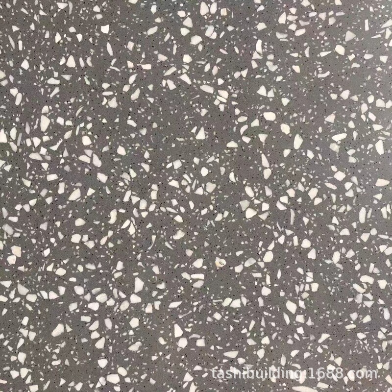 Finished Gray Terrazzo Floor Tiles in Stock, Large Quantities Available, 800*800 Floor Tiles for Living Room, Exclusively for Export Finished Gray Terrazzo Floor Tiles in Stock, Large Quantities Available, 800*800 Floor Tiles for Living Room, Exclusively for Export
