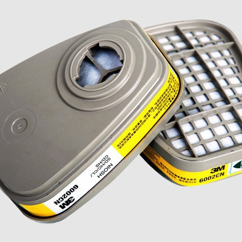 3M 6002滤毒盒防酸性气体防硫酸盐酸氯化氢二氧化硫防酸滤盒批发