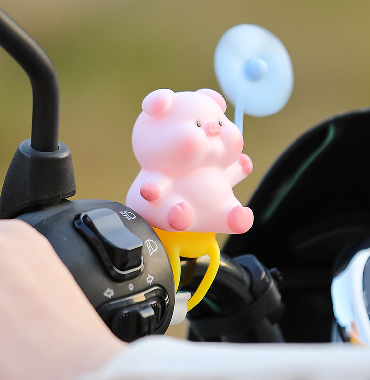Bicycle Ornaments Decoration New Cartoon Electric Car Accessories Creative Advanced Sense Car Accessories Car Small Ornaments