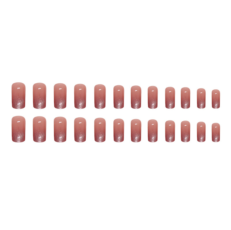 Simple Style, Commute Style Simple Style Commute Color Block ABS Nail Patches 1 Set