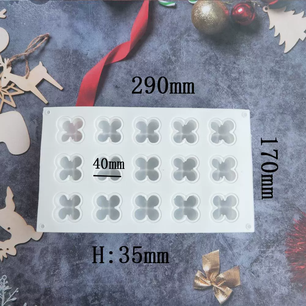 Acrylic Rubik's cube, compact silicone mold, ice cream