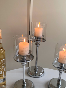 ✅ European Retro Candlestick Scented Candle Home Candlelight Dinner Props Romantic Ornaments Candle Holder Table Decoration