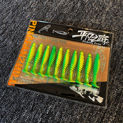 Reverse Thread T-tail Floating Soft Bait Casting Lure for Black Hole Competitive Fishing Lure for Wild Catfish and Gravel Fish