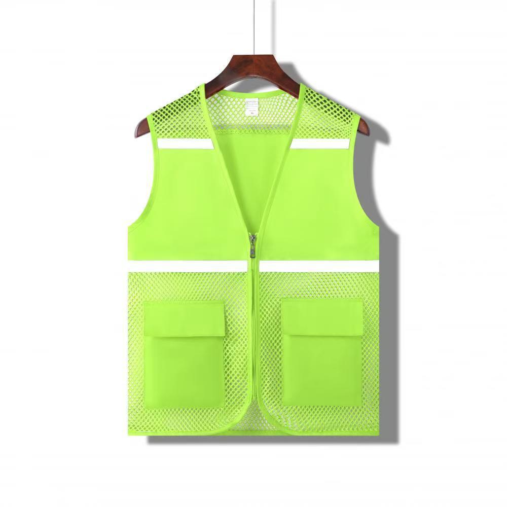 Red de pesca para campamento de verano, chaleco transpirable, camisa publicitaria, actividades para niños, chaleco reflectante voluntario, logotipo impreso personalizado