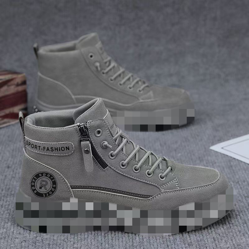 Tendencia diaria versátil respirable zapatos casuales de hombre al aire libre montañismo trabajo de protección laboral zapatos de hombre 2025 nuevo otoño