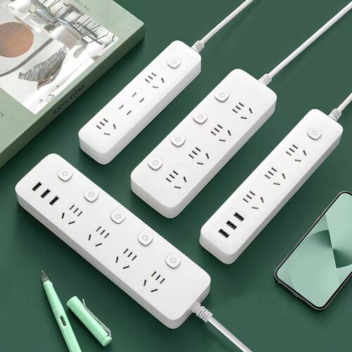 Mi style usb smart strip with cable multifunctional switch socket gift creative wiring plug strip wholesale