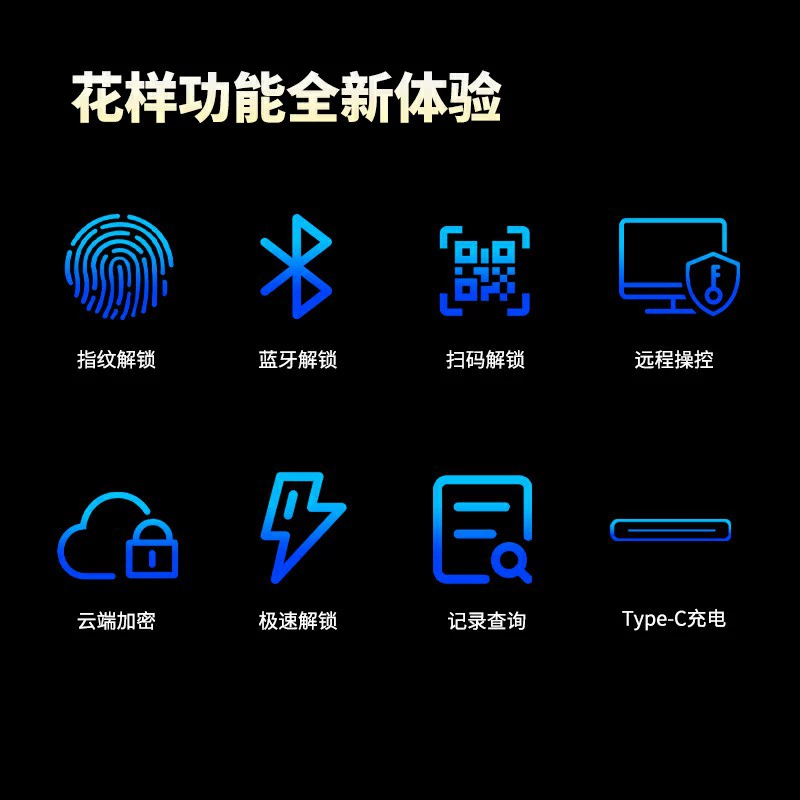 Industrial Safety Intelligent Bluetooth Logistics Lock Link Electric Mecket Cabinet Container Logistics Lock NFC Specified Lock
