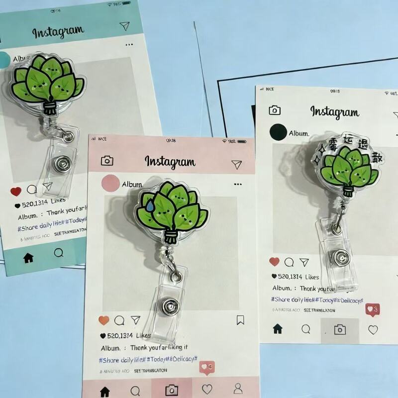 Cartoon Grapefruit Leaf Nurse Retractable Card Holder Student Badge Card Clip Work Card Holder Lanyard Retractable Easy-Pull Buckle Wholesale Cartoon Grapefruit Leaf Nurse Retractable Card Holder Student Badge Card Clip Work Card Holder Lanyard Retractable Easy-Pull Buckle Wholesale