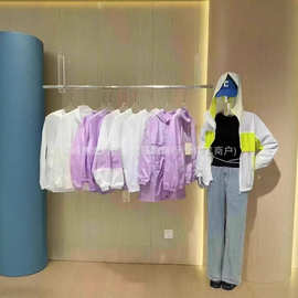 防晒衣糖果色系防晒外套系列25夏季男女同款外套品牌折扣女装批发
