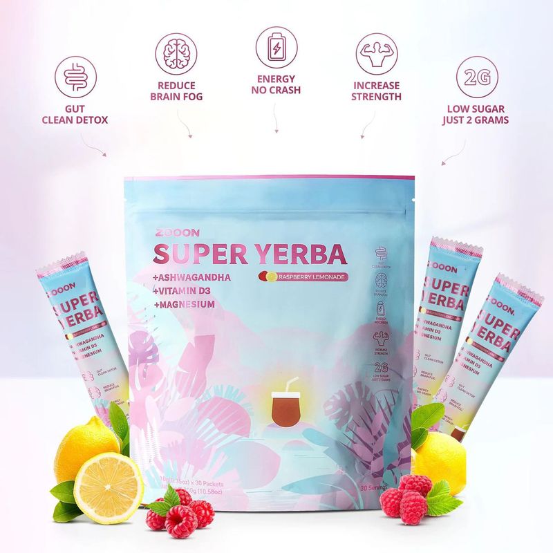 クロスボーダー tk Amazon 人気の SUPER YERBA プレバイオティック インスタント スーパー マテ茶 ソース サポート OEM|undefined