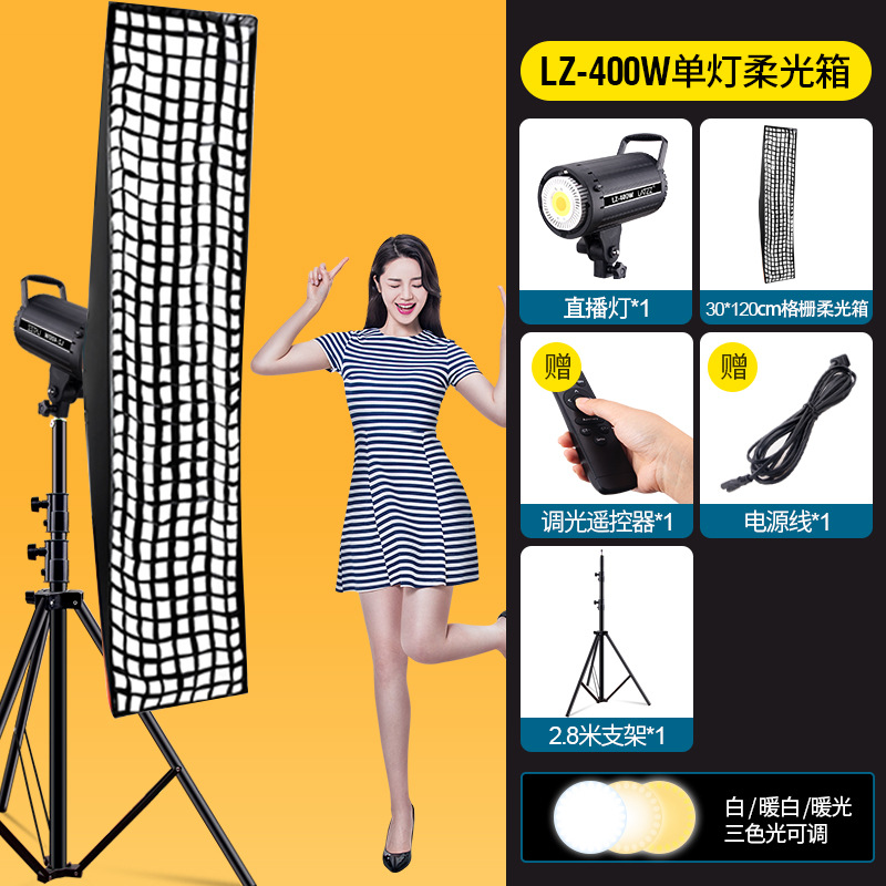 Luz de relleno para transmisión en vivo, dedicada a salas de transmisión en vivo, iluminación continua para grabaciones en estudio, luz LED de enfoque profundo para fotografía, lámpara de iluminación para video.