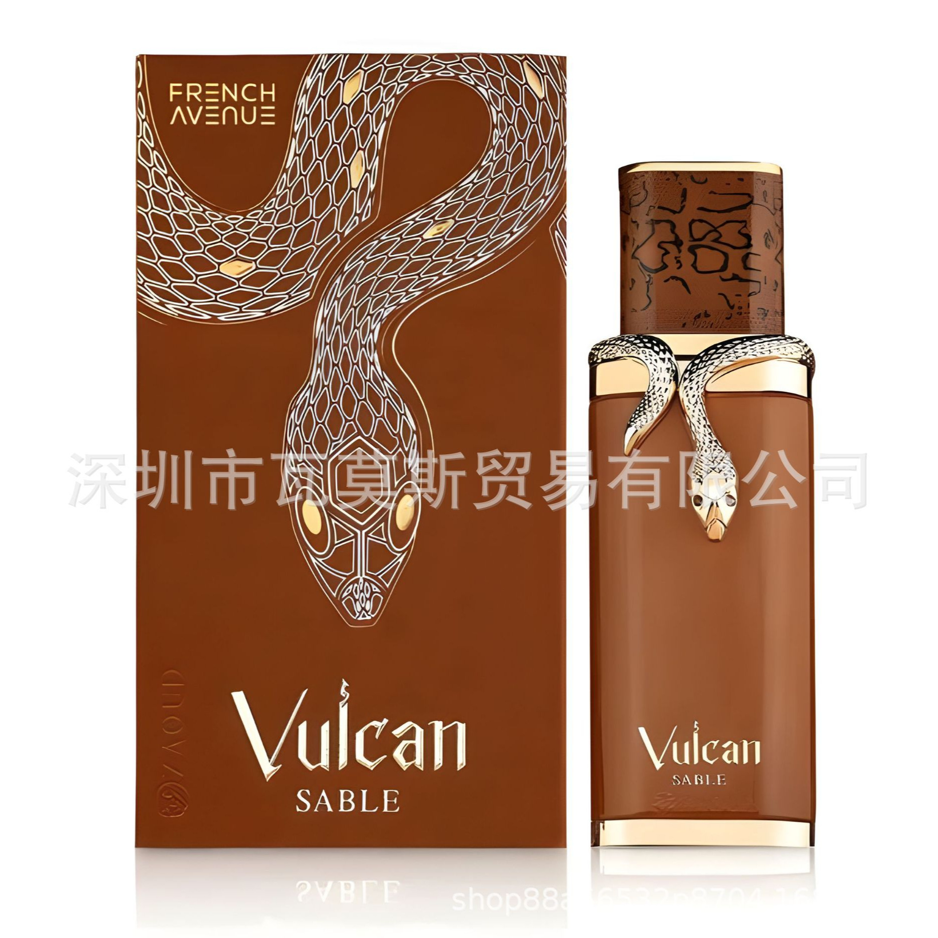 Fragancia Vulcan Feu comercio exterior Oriente Medio Dubai Perfume árabe para hombres y mujeres