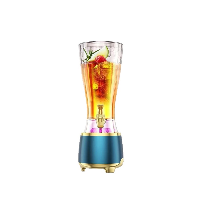 新しい発光ワインバーカートゥイーンダイニングバー Bluetooth オーディオ生ビール樽蛇口ビールドリンクコーラ|undefined